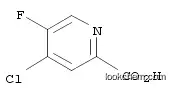 Molecular Structure of 1060802-35-8 (4-Chloro-5-fluoro-2-pyridinecarboxylic acid)